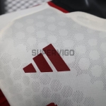 Camiseta Liverpool Segunda Equipación 2025/2026 ML Blanco (EDICIÓN JUGADOR)