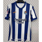 Camiseta Real Sociedad Primera Equipación 2026/2027 Azul/Blanco con Parche La Liga