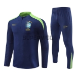 Sudadera de Entrenamiento Brasil 2024 Azul/Verde