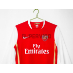 Camiseta Arsenal Primera Equipación Retro 2006/07 ML Rojo