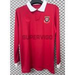 Camiseta Gales 150 Aniversario Edición 2026 ML Rojo