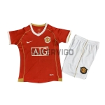 Camiseta Manchester United Primera Equipación Retro 06/07 Niño Kit