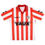 Camiseta Sunderland AFC Primera Equipación Retro 1991/1994 Rojo/Blanco