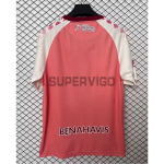 Camiseta Málaga CF Segunda Equipación 2026/2027 Rosa con Parche La Liga
