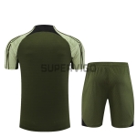 Camiseta de Entrenamiento Barcelona 2023/2024 Niño Kit Verde Oscuro