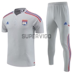 Camiseta de Entrenamiento Olympique Lyon 2023/2024 Kit Gris