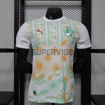 Camiseta Costa de Marfil Segunda Equipación Mundial 2026 Blanco (EDICIÓN JUGADOR)