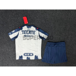Camiseta Monterrey Primera Equipación 2025/2026 Blanco/Azul Marino Niño Kit