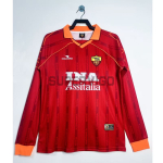 Camiseta AS Roma Primera Equipación Retro 1999/00 ML Rojo