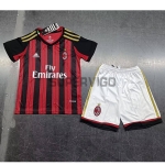 Camiseta AC Milan Primera Equipación Retro 13/14 Niño Kit