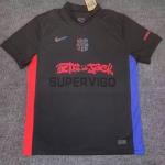 Camiseta Barcelona x Travis Scott Limited Edition Segunda Equipación 2024/2025 Negro
