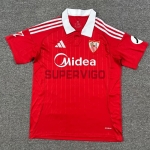 Camiseta Sevilla FC 2025/2026 Segunda Equipación Rojo con Parche La Liga
