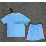 Camiseta Inter Miami Tercera Equipación 2025/2026 Azul Claro Niño Kit