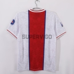 Camiseta PSG Segunda Equipación Retro 1995/96 Blanco/Rojo
