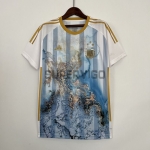 Camiseta Argentina 2023 Azul/Blanco/Dorado