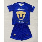Camiseta Pumas UNAM Segunda Equipación 2025/2026 Azul Niño Kit