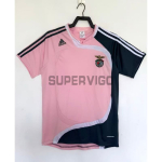 Camiseta Benfica Segunda Equipación Retro 2007/2008 Rosa