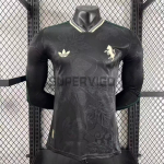Camiseta Juventus Tercera Equipación 2025/2026 ML Negro (EDICIÓN JUGADOR)