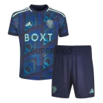 Camiseta Leeds United Segunda Equipación 2023/2024 Niño Kit