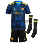 Manchester United Kid's Soccer Jersey Third Kit 2021/2022