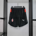 Pantalón Corto AC Milan Primera Equipación 2025/2026 Negro (EDICIÓN JUGADOR)