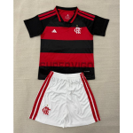 Camiseta Flamengo Primera Equipación 2026/2027 Rojo/Negro Niño Kit