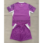 Camiseta de Portero Manchester City 2026/2027 Rosa Niño Kit