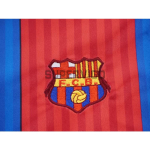 Camiseta Barcelona Primera Equipación Retro 1989/92 Rojo/Azul Niño Kit