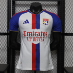 Camiseta Olympique De Lyon Primera Equipación 2026/2027 Blanco/Azul (EDICIÓN JUGADOR)