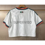 Camiseta Corta México Segunda Equipación Mundial 2026 Blanco Mujer