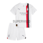 Camiseta AC Milan Segunda Equipación 2023/2024 Niño Kit