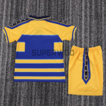 Camiseta Parma Calcio Primera Equipación Retro 1999/00 Amarillo/Azul Niño Kit