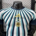 Camiseta Argentina 2026 Edición Especial Blanco/Azul/Negro (EDICIÓN JUGADOR)