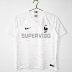 Camiseta Francia Segunda Equipación Retro 2018 Blanco