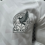 Camiseta México Segunda Equipación Mundial 2026 ML Blanco (EDICIÓN JUGADOR)