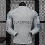 Camiseta Inter de Milan Segunda Equipación 2025/2026 ML Blanco (EDICIÓN JUGADOR)