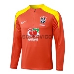 Sudadera De Entrenamiento Brasil 2025/2026 Naranja