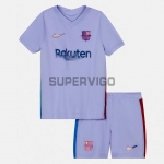 Camiseta Barcelona Segunda Equipación 2021/2022 Niño Kit
