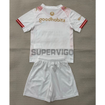 Camiseta PSV Eindhoven Cuarta Equipación 2025/2026 Blanco/Rojo Niño Kit