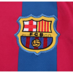 Camiseta Barcelona Primera Equipación Retro 2005/06 ML Rojo/Azul Niño Kit