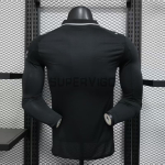 Camiseta Manchester City Segunda Equipación 2025/2026 ML Negro (EDICIÓN JUGADOR)