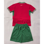 Camiseta Marruecos Primera Equipación Mundial 2026 Rojo Niño Kit