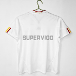 Camiseta España Segunda Equipación Retro 2011/12 Blanco