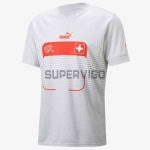 Camiseta Suiza Segunda Equipación 2022 Mundial