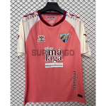 Camiseta Málaga CF Segunda Equipación 2026/2027 Rosa con Parche La Liga
