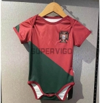 Camiseta Portugal Primera Equipación 2022 Baby