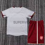 Camiseta Arsenal Segunda Equipación Retro 2007/08 Blanco Niño Kit
