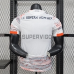 Camiseta Bayern Múnich Segunda Equipación 2025/2026 Blanco (EDICIÓN JUGADOR)