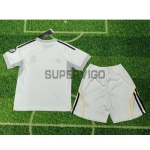 Camiseta Real Madrid Primera Equipación 2025/2026 Blanco Niño Kit