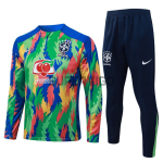 Sudadera De Entrenamiento Brasil 2026 Kit Multicolor con Estampado